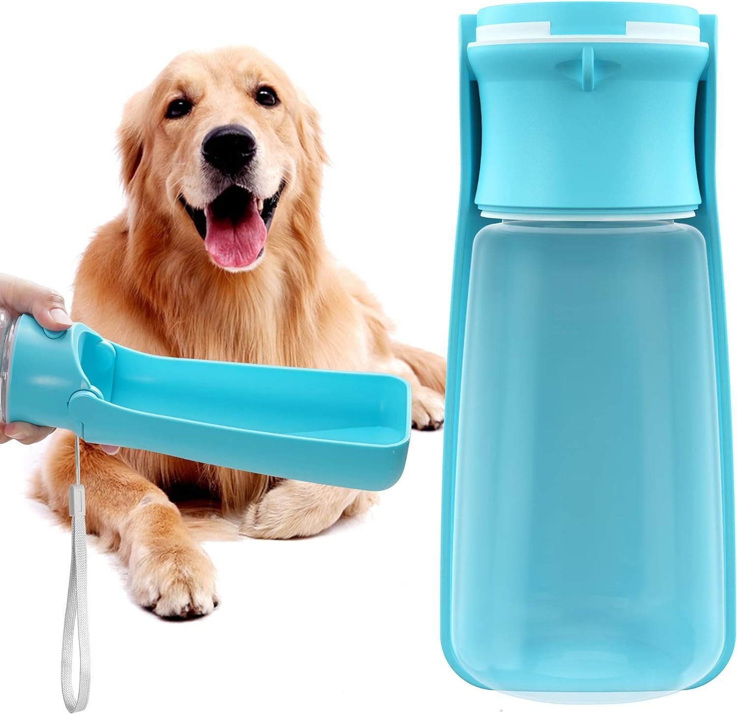 Portable Dog Water Bottle For Walking Portable Pet Water Bottles For Puppy Small Medium Large Dogs Water Dispenser Dog Water Bowl Dog Accessories